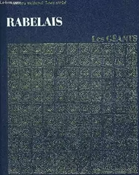 Couverture du produit · RABELAIS. COLLECTION LES GEANTS