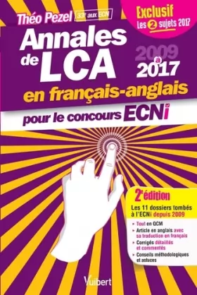 Couverture du produit · Annales de LCA en Français-Anglais 2009-2017 2ed