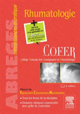 Couverture du produit · Rhumatologie: Avec accès à la spécialité sur le site e-ecn.com