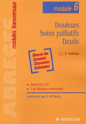 Couverture du produit · Douleurs - Soins palliatifs - Deuils (module 6)