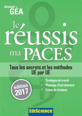 Couverture du produit · Je réussis ma PACES - Edition 2017