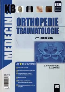 Couverture du produit · Orthopédie traumatologie