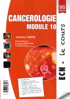 Couverture du produit · Cancérologie : Module 10