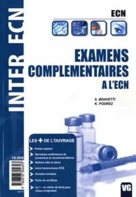 Couverture du produit · Examens complémentaires à l'ECN