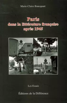 Couverture du produit · Paris dans la littérature française après 1945