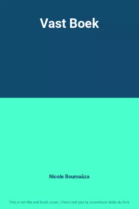 Couverture du produit · Vast Boek