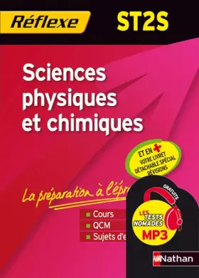 Couverture du produit · Mémo Réflexe Sciences physiques et chimiques - Tle ST2S