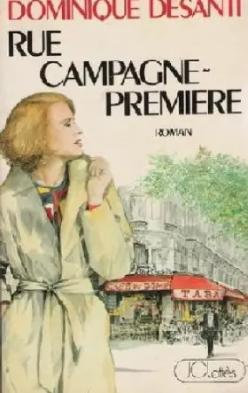 Couverture du produit · Rue campagne première