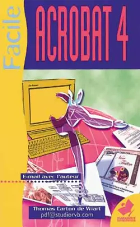 Couverture du produit · Acrobat 4 facile