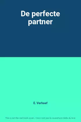 Couverture du produit · De perfecte partner