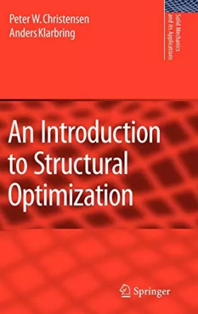 Couverture du produit · An Introduction to Structural Optimization