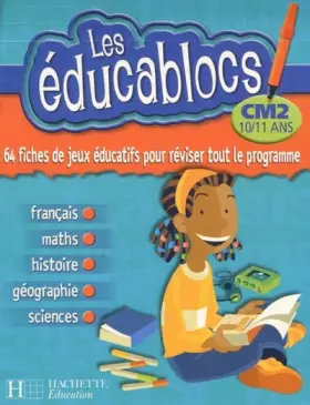 Couverture du produit · Educablocs CM2 : 64 fiches de jeux éducatifs pour réviser tout le programme