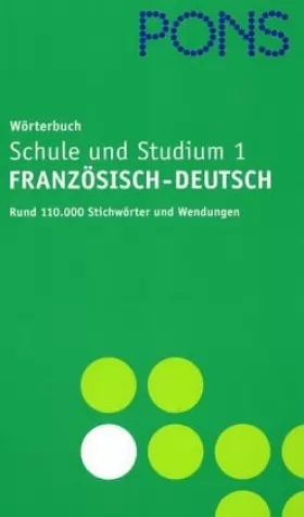 Couverture du produit · Worterbuch Fur Schule Unt Studium: Franzosisch/Deutsch Teile 1