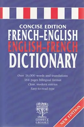 Couverture du produit · Webster's French-English, English-French Dictionary