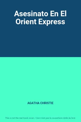 Couverture du produit · Asesinato En El Orient Express