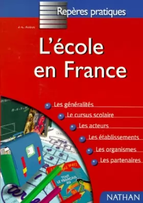 Couverture du produit · L'école en France