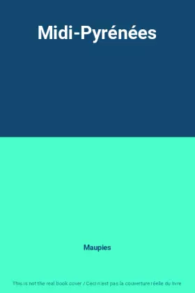 Couverture du produit · Midi-Pyrénées