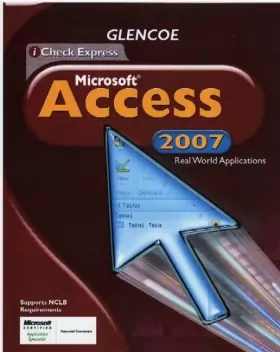 Couverture du produit · iCheck Office 2007 Access, Student Edition