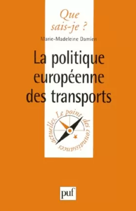 Couverture du produit · La Politique européenne des transports