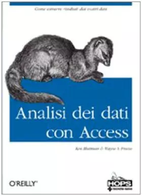 Couverture du produit · Analisi dei dati con Access