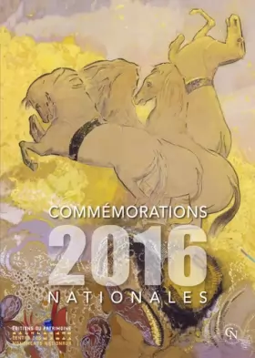 Couverture du produit · Commémorations nationales 2016