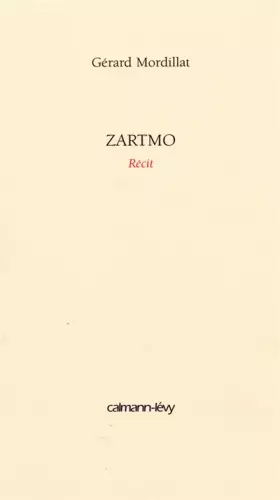 Couverture du produit · Zartmo