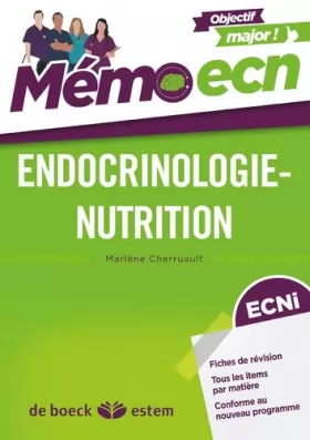 Couverture du produit · Endocrinologie-Nutrition: Mémo ECN