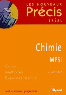 Couverture du produit · Chimie MPSI