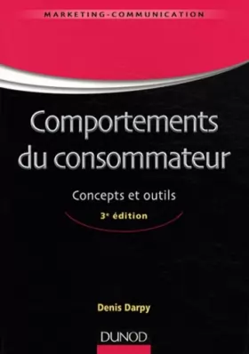 Couverture du produit · Comportements du consommateur - 3e édition - Concepts et outils