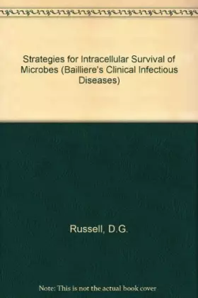 Couverture du produit · Strategies for Intracellular Survival of Microbes