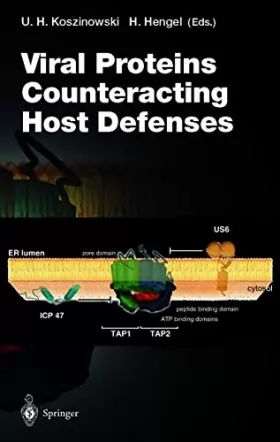 Couverture du produit · Viral Proteins Counteracting Host Defenses