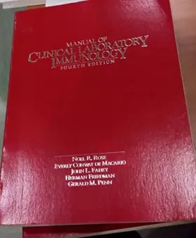 Couverture du produit · Manual of Clinical Laboratory Immunology