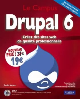 Couverture du produit · Drupal 6: Créez des sites web de qualité professionnelle