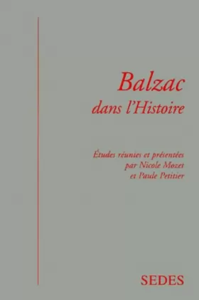 Couverture du produit · Balzac dans l'histoire