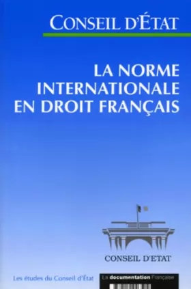 Couverture du produit · La Norme internationale en droit français