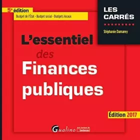 Couverture du produit · L'essentiel des finances publiques