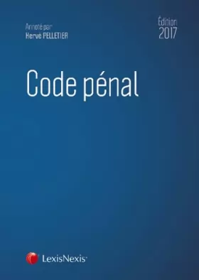 Couverture du produit · Code pénal 2017