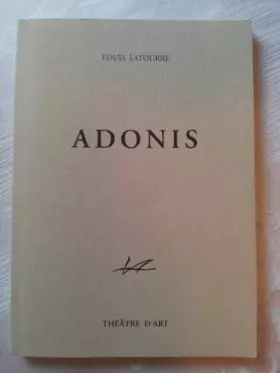 Couverture du produit · Adonis