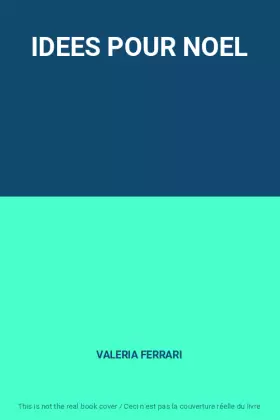 Couverture du produit · IDEES POUR NOEL