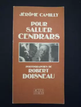 Couverture du produit · Pour saluer cendrars: - PHOTOGRAPHIES