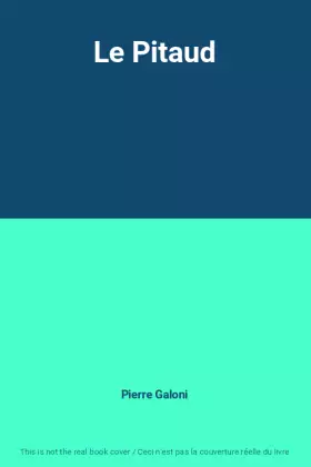 Couverture du produit · Le Pitaud
