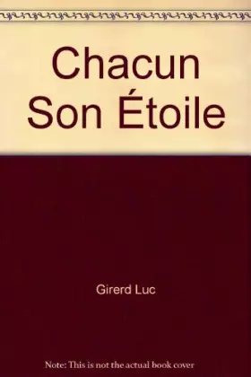 Couverture du produit · Chacun son etoile
