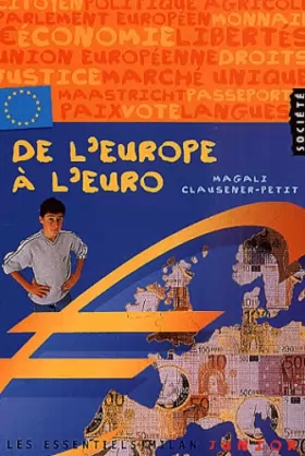 Couverture du produit · De l'Europe à l'euro
