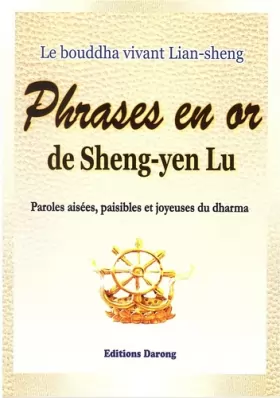 Couverture du produit · phrases en or de Sheng-yen Lu