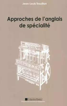 Couverture du produit · Approches de l'anglais de spécialité