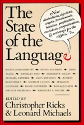 Couverture du produit · The State of the Language