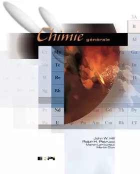 Couverture du produit · CHIMIE GENERALE