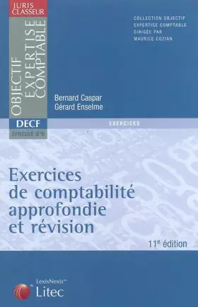 Couverture du produit · Exercices de comptabilité approfondie et révision (ancienne édition)