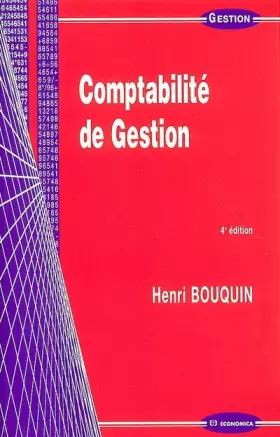 Couverture du produit · Comptabilité de Gestion