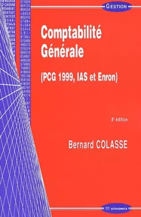 Couverture du produit · Comptabilité générale (PCG 1999, IAS et Enron)